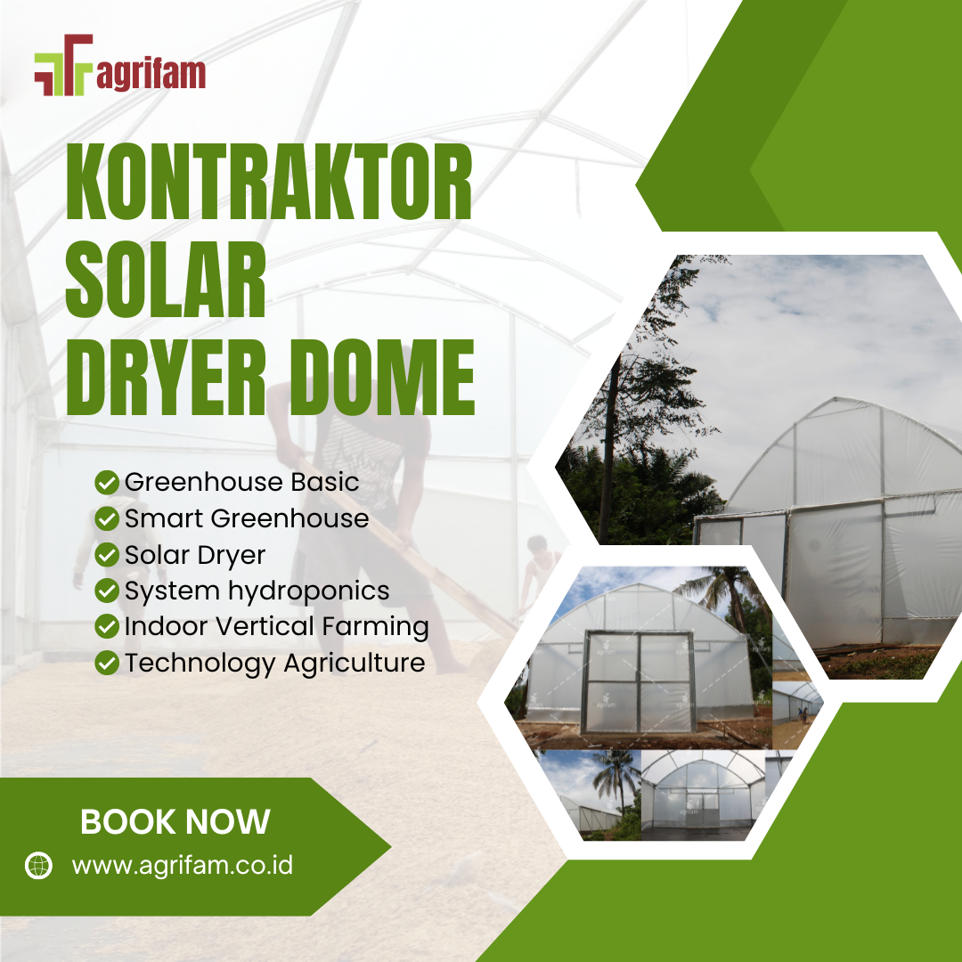 Kontraktor Solar Dryer Dome