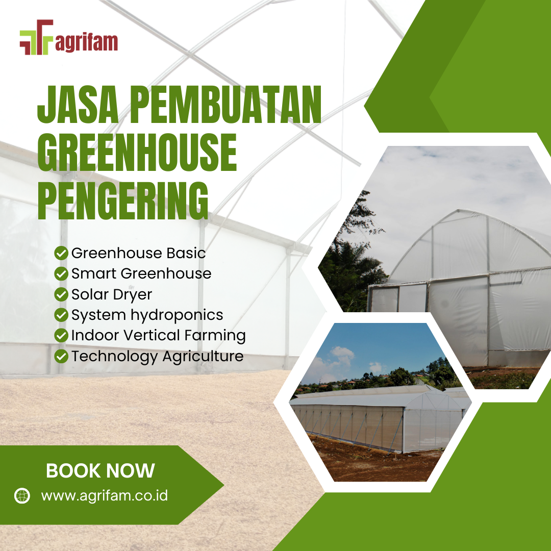 Jasa Pembuatan Greenhouse Pengering