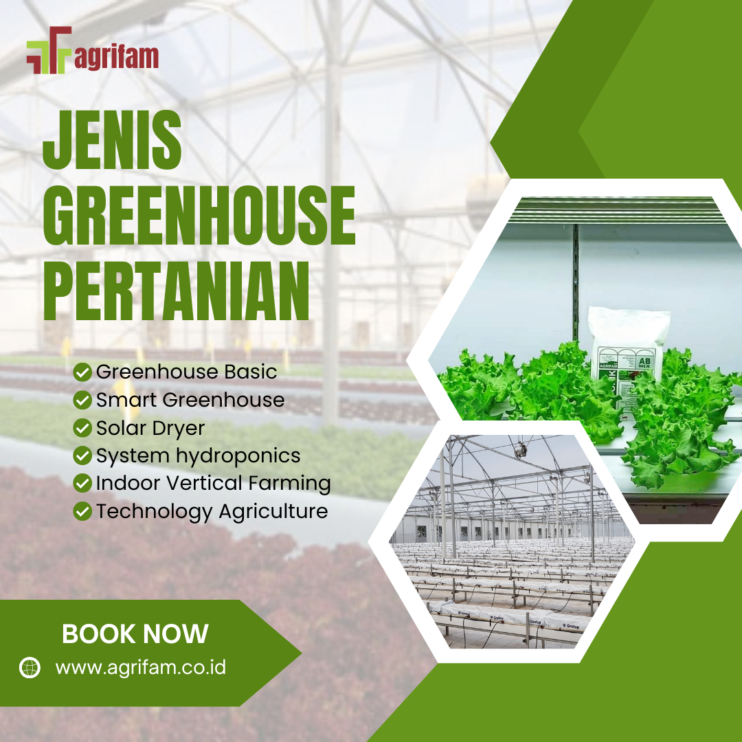 Jenis Greenhouse Pertanian